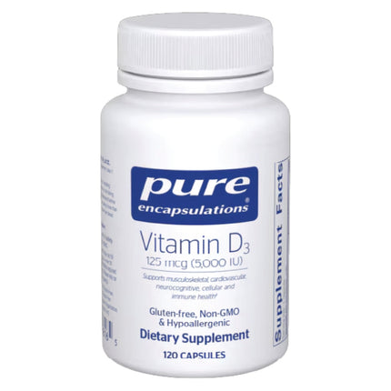 Vitamin D3 125 mcg (5,000 IU)