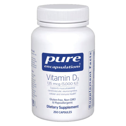 Vitamin D3 125 mcg (5,000 IU)