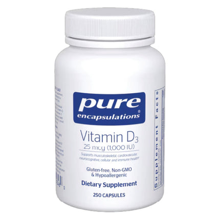 Vitamin D3 25 mcg (1,000 IU)