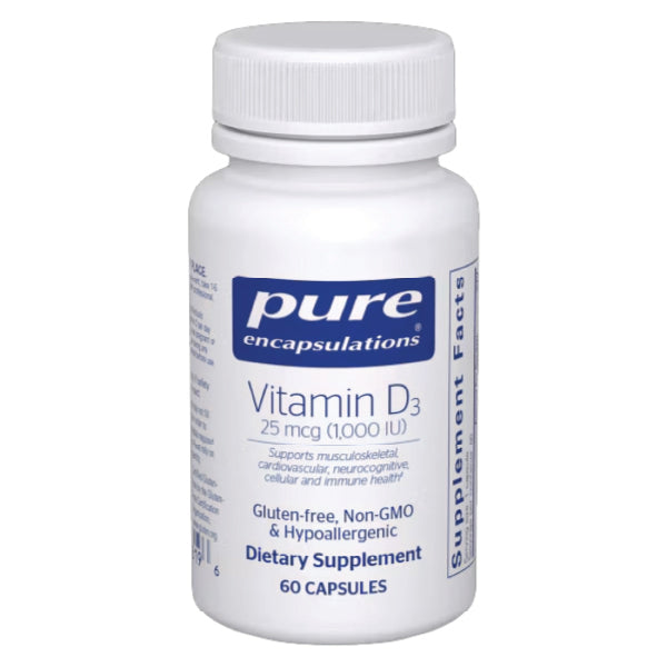 Vitamin D3 25 mcg (1,000 IU)