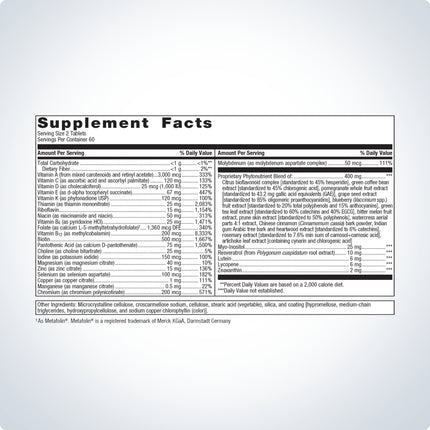 PhytoMulti® Multivitamin Tablets