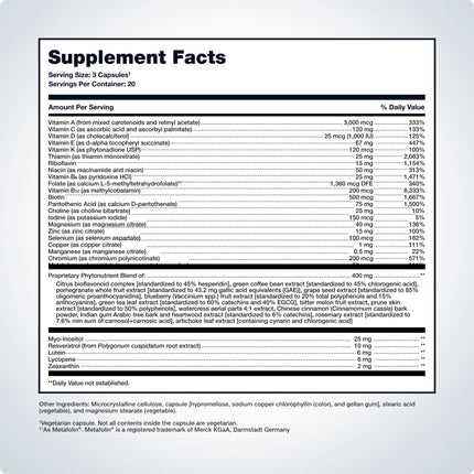 PhytoMulti® Multivitamin Capsules