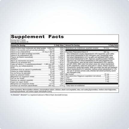 PhytoMulti® Multivitamin with Iron