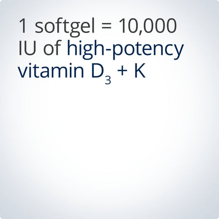 Vitamin D3 (10,000) with Vitamin K